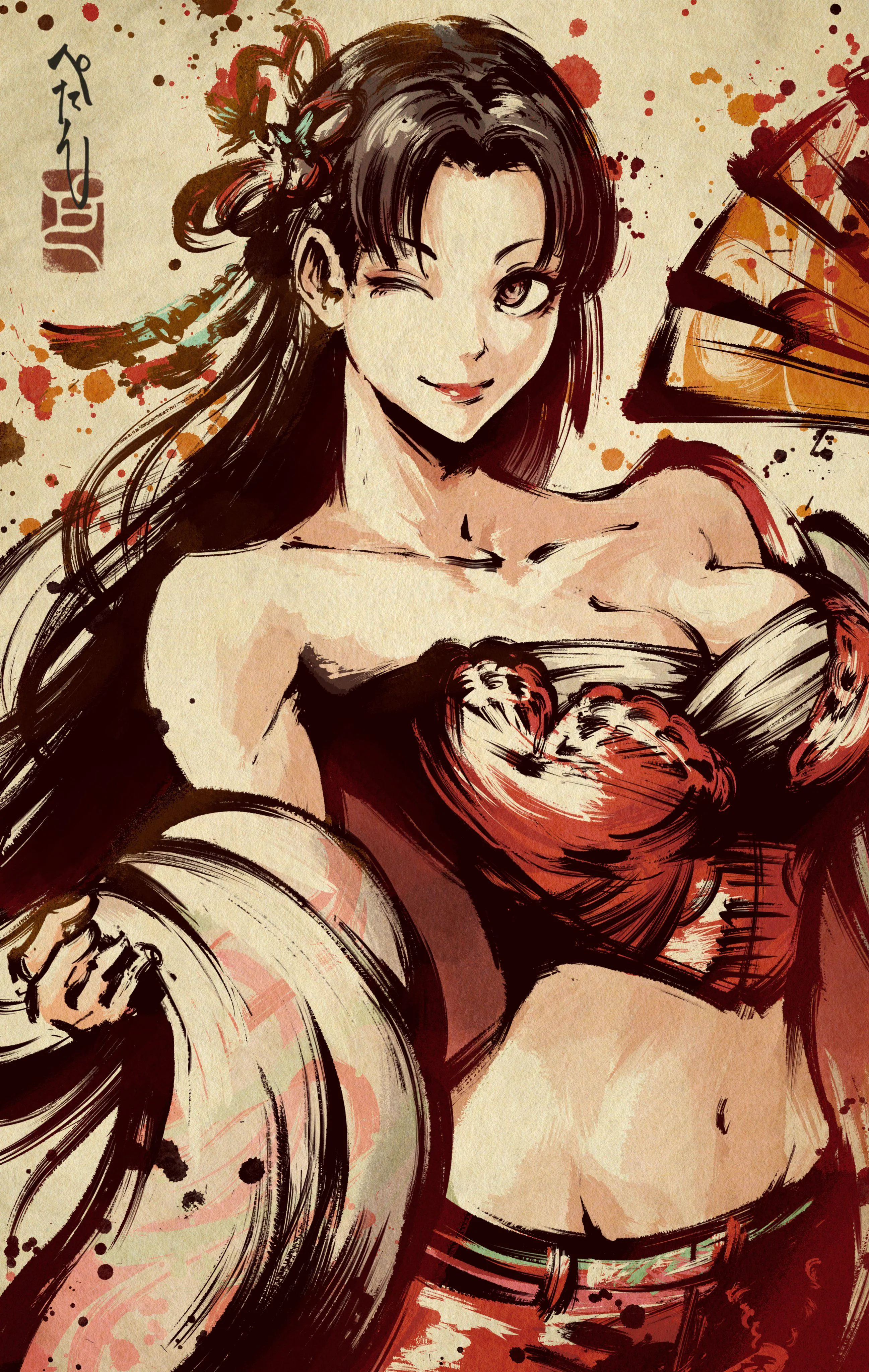 不知火舞 artwork by (pe51illust)