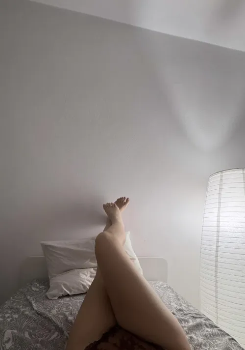 Bet you’d want to be my footrest