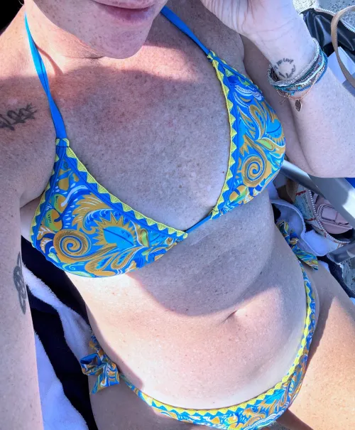 Caught being a little too hot for the sun to handle. Laying out, soaking up the sun. Who wants to come rub the sunscreen in?