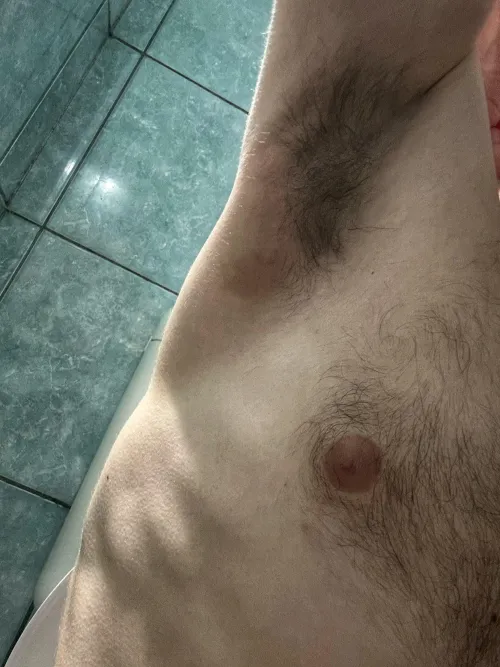 First time when I let my pits to grow, should I shave or grow more ?