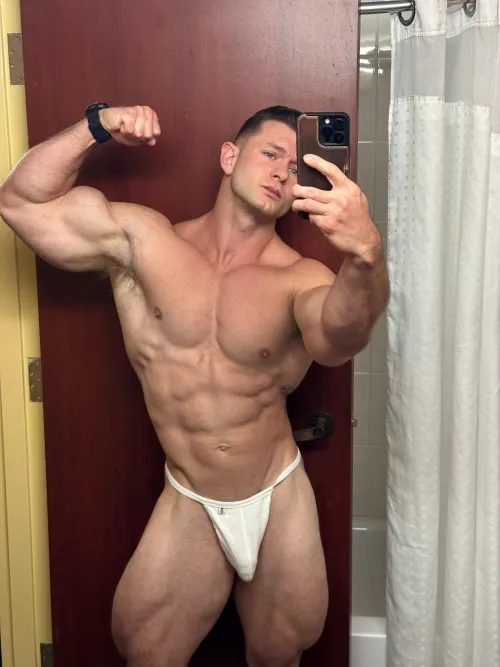 Fresh off the workout