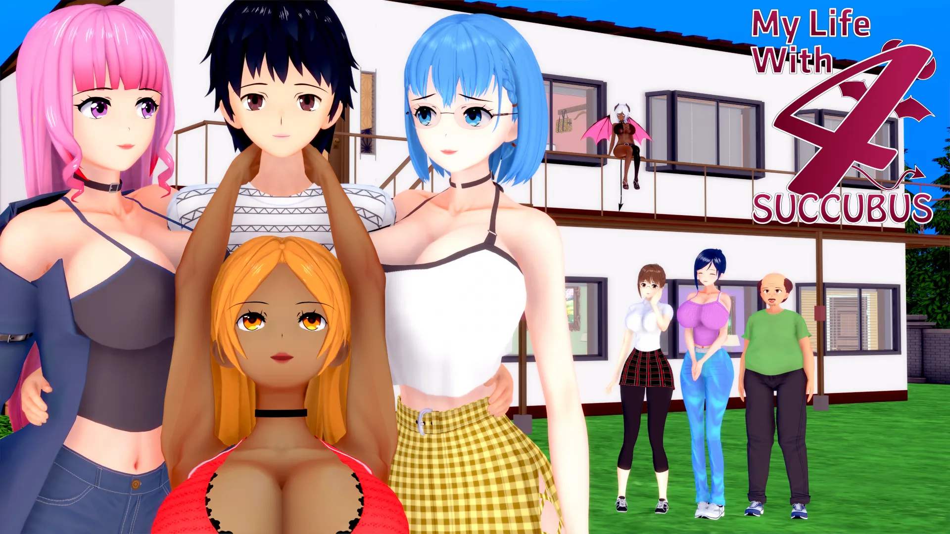My Life With 4 Succubus v0.100 Public Release!