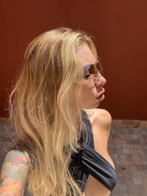 My naughtiness is just one slip away