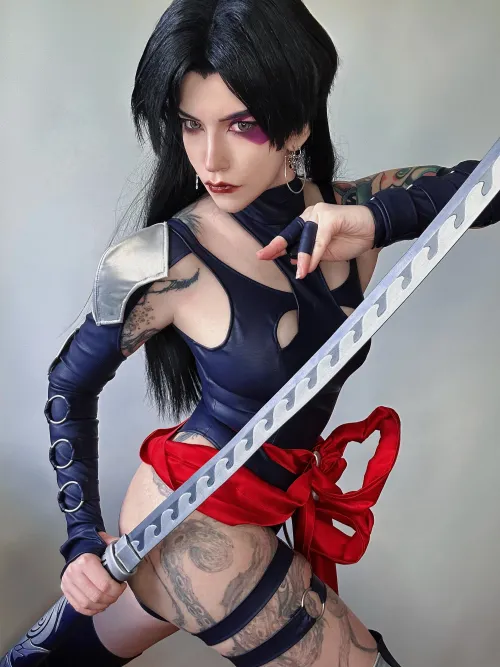 Psylocke cosplay by (BakaFuwa)