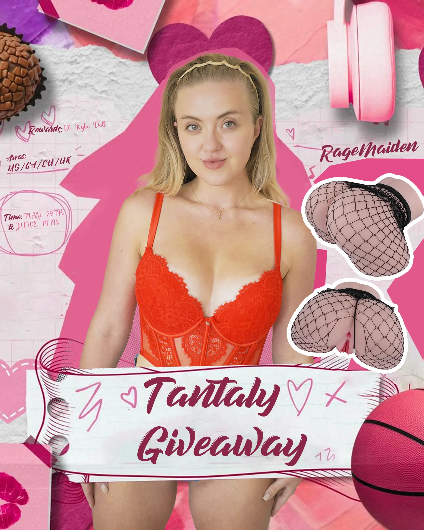Quarterly Giveaway cooperating with Tantaly, get Kylie*1 for free!!!