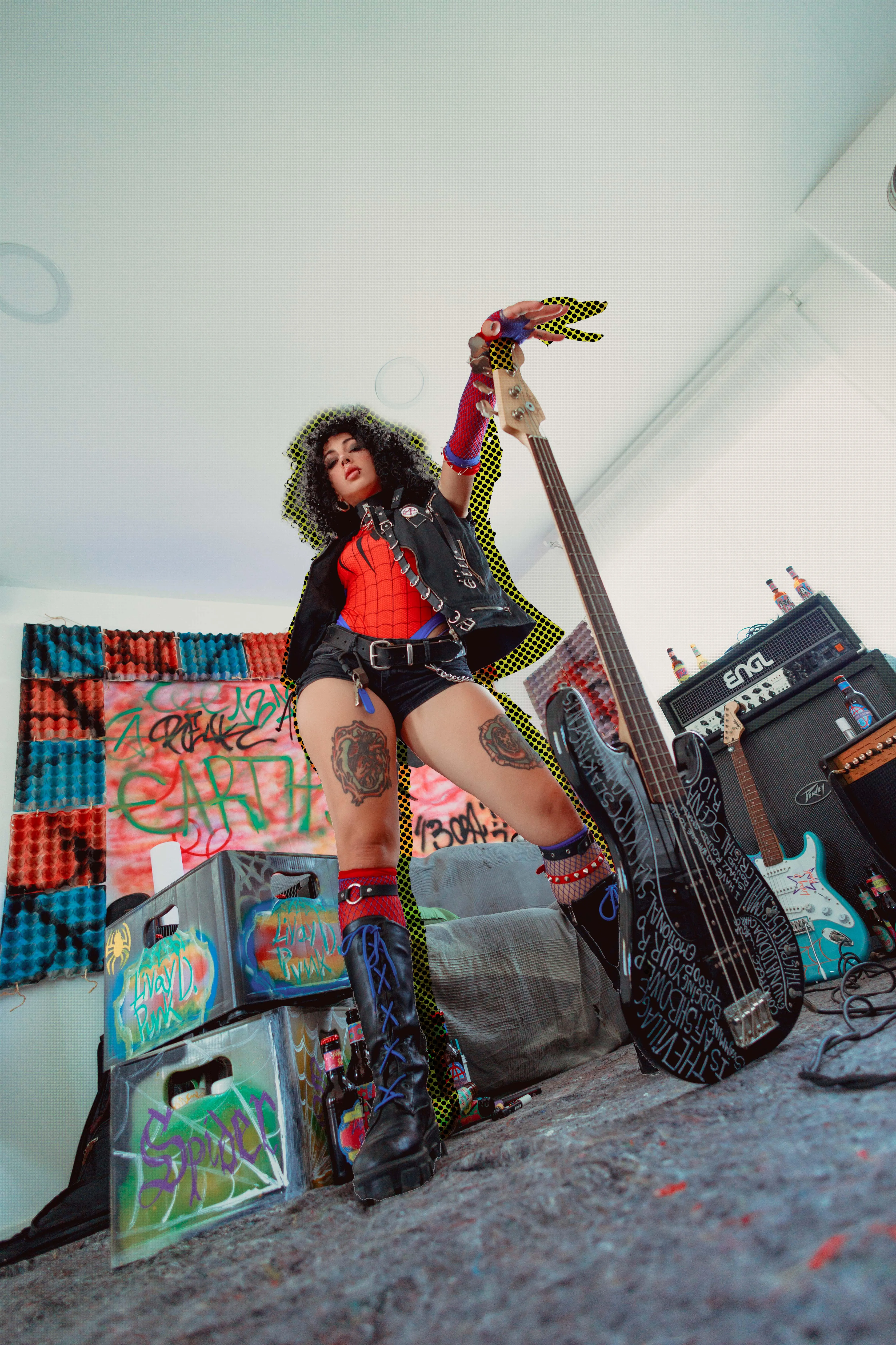 Spider punk [Marvel] by LivayDPunk