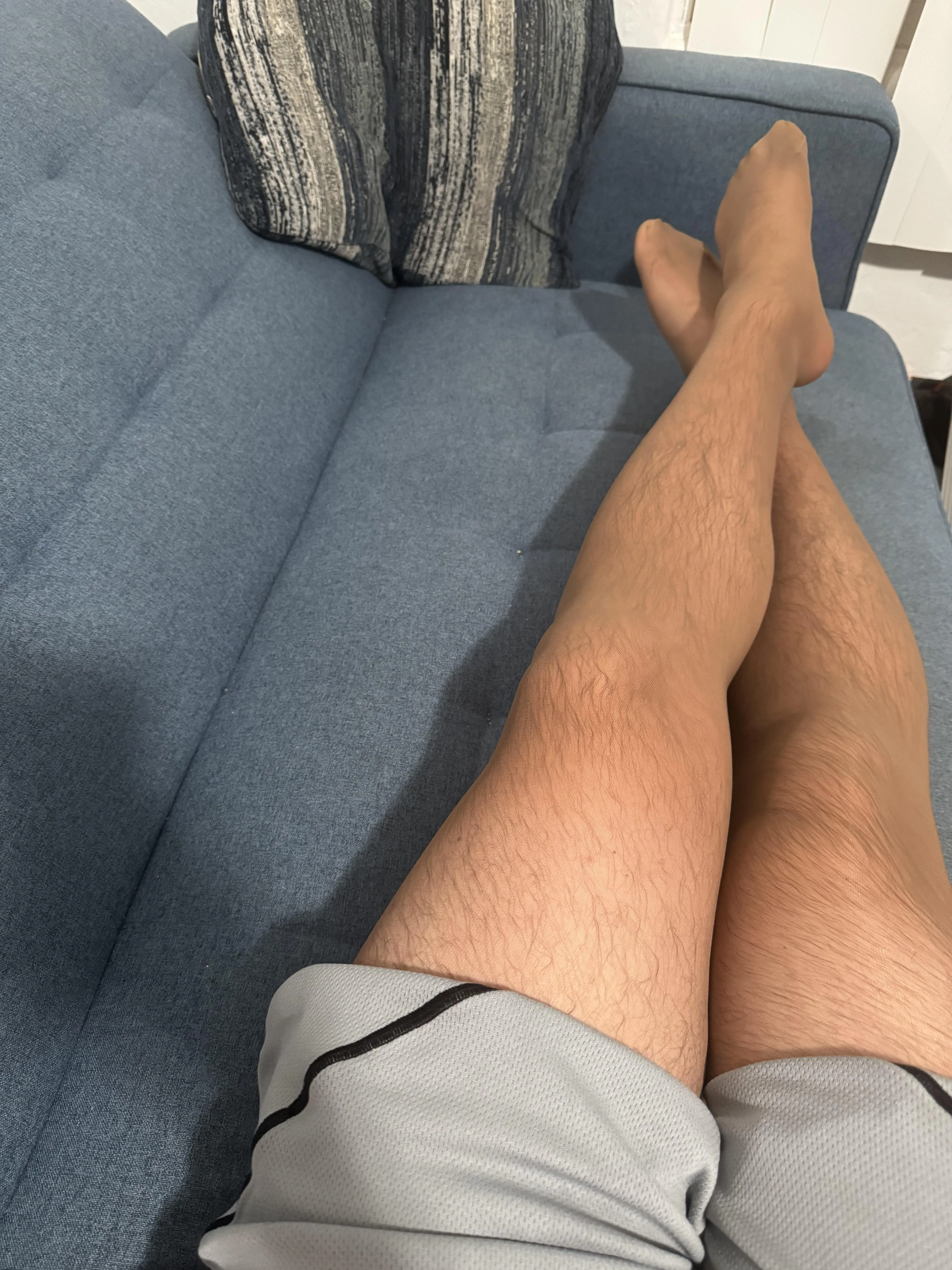 Tan hose are so comfortable