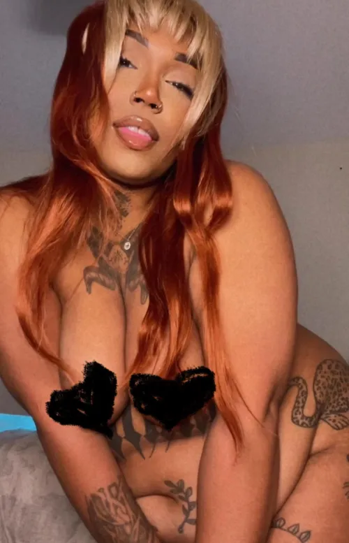 Caramel and tattooed