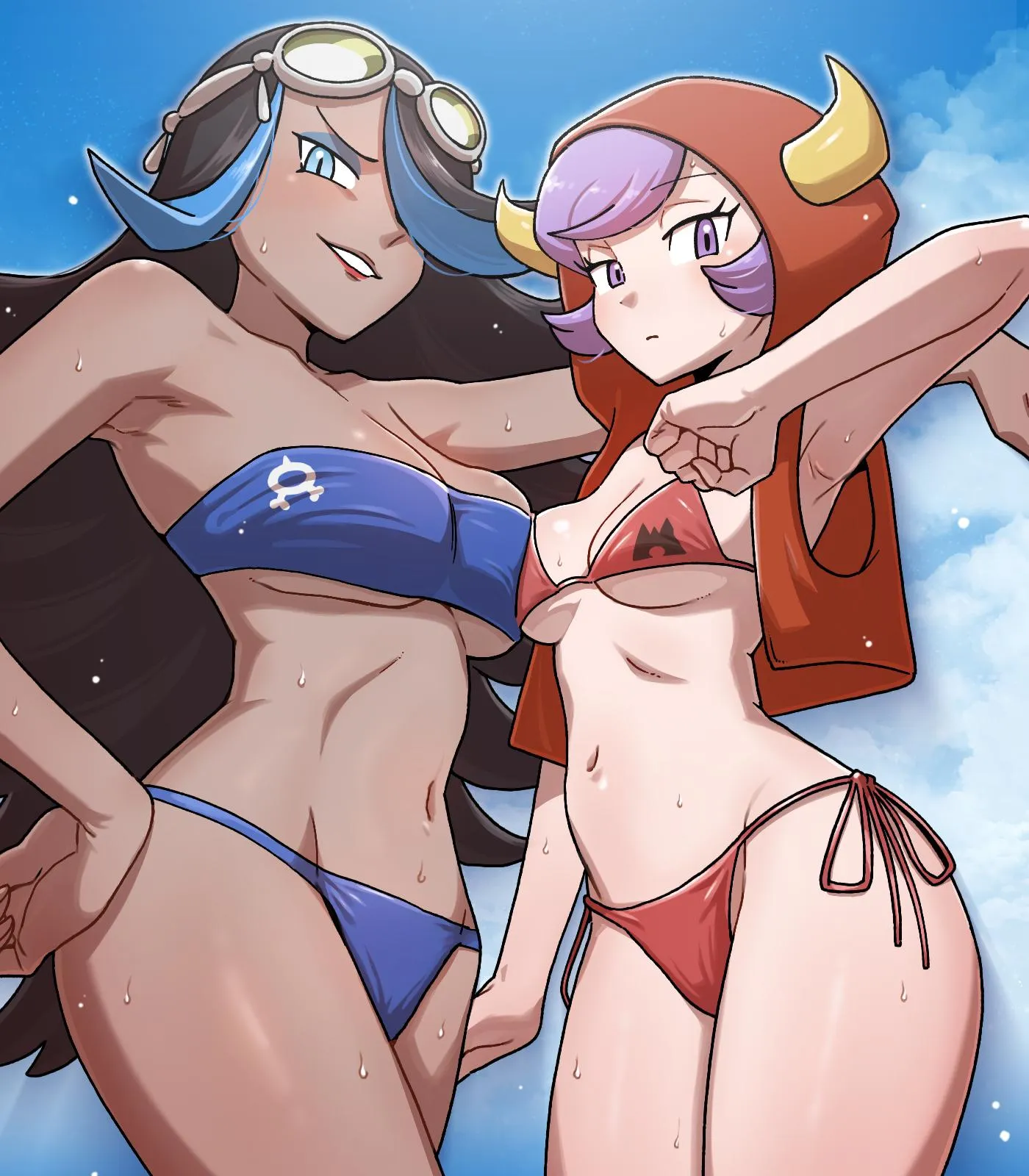 Courtney and Shelly's Bikinis [Pokemon]