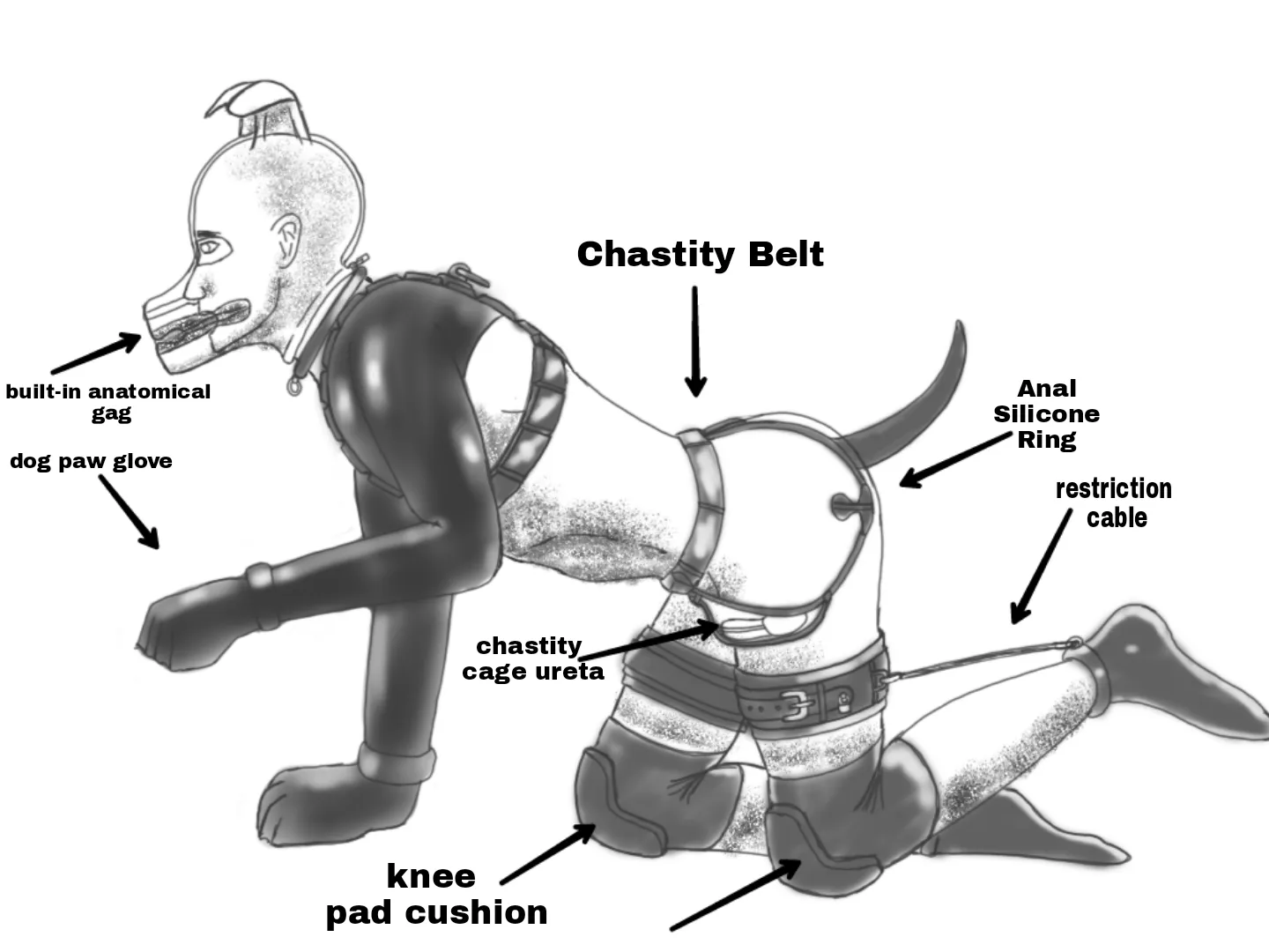 FETISH PET DOG - WOULD YOU HAVE THE COURAGE TO LIVE