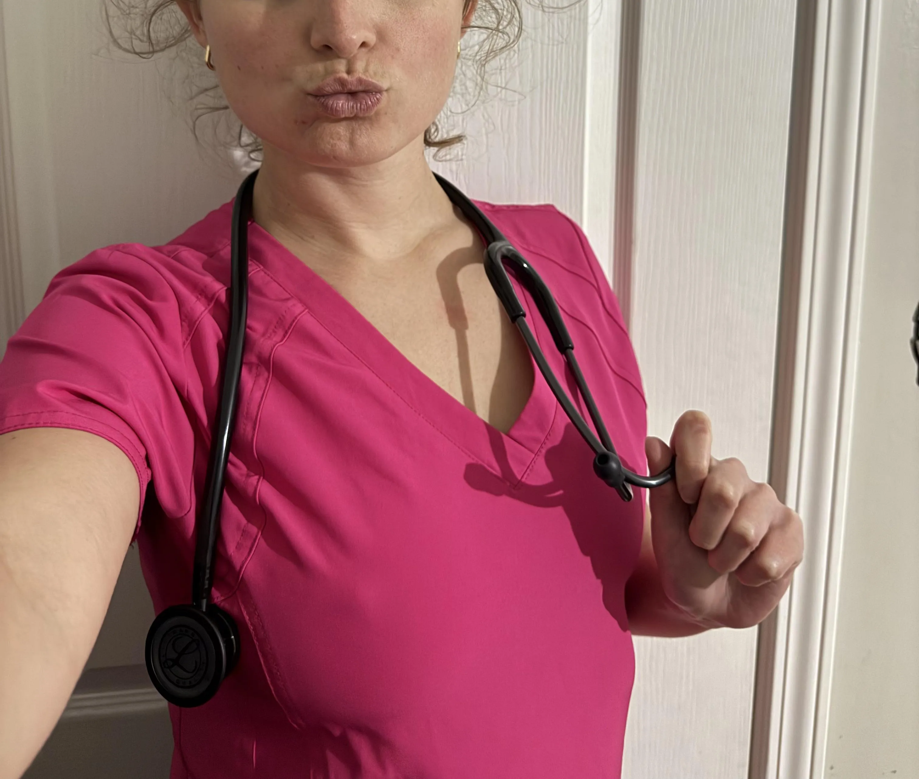 Hey! I’m Greenley, and I will be your good girl, I mean nurse tonight