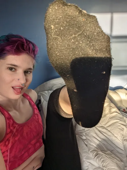 I'm currently being sued by the FDA and DEA for not disclosing the addictive nature of my ultra sweaty and stinky gym socks. In order to pay my lawyer, I need you to buy my disgustingly well-worn socks while the courts take their sweet time making a dec