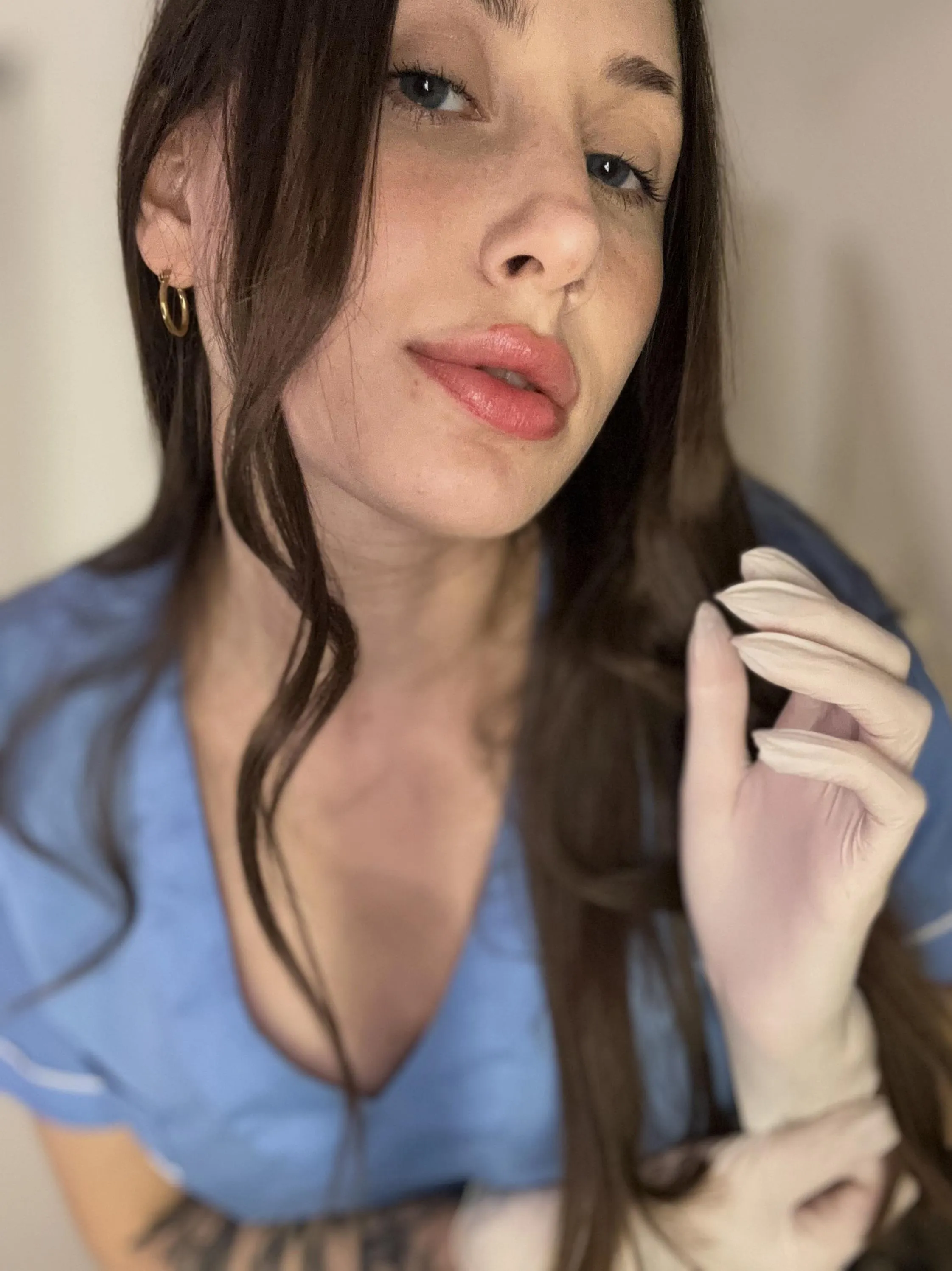 I've been bad on my shift today, wanna come discipline me?