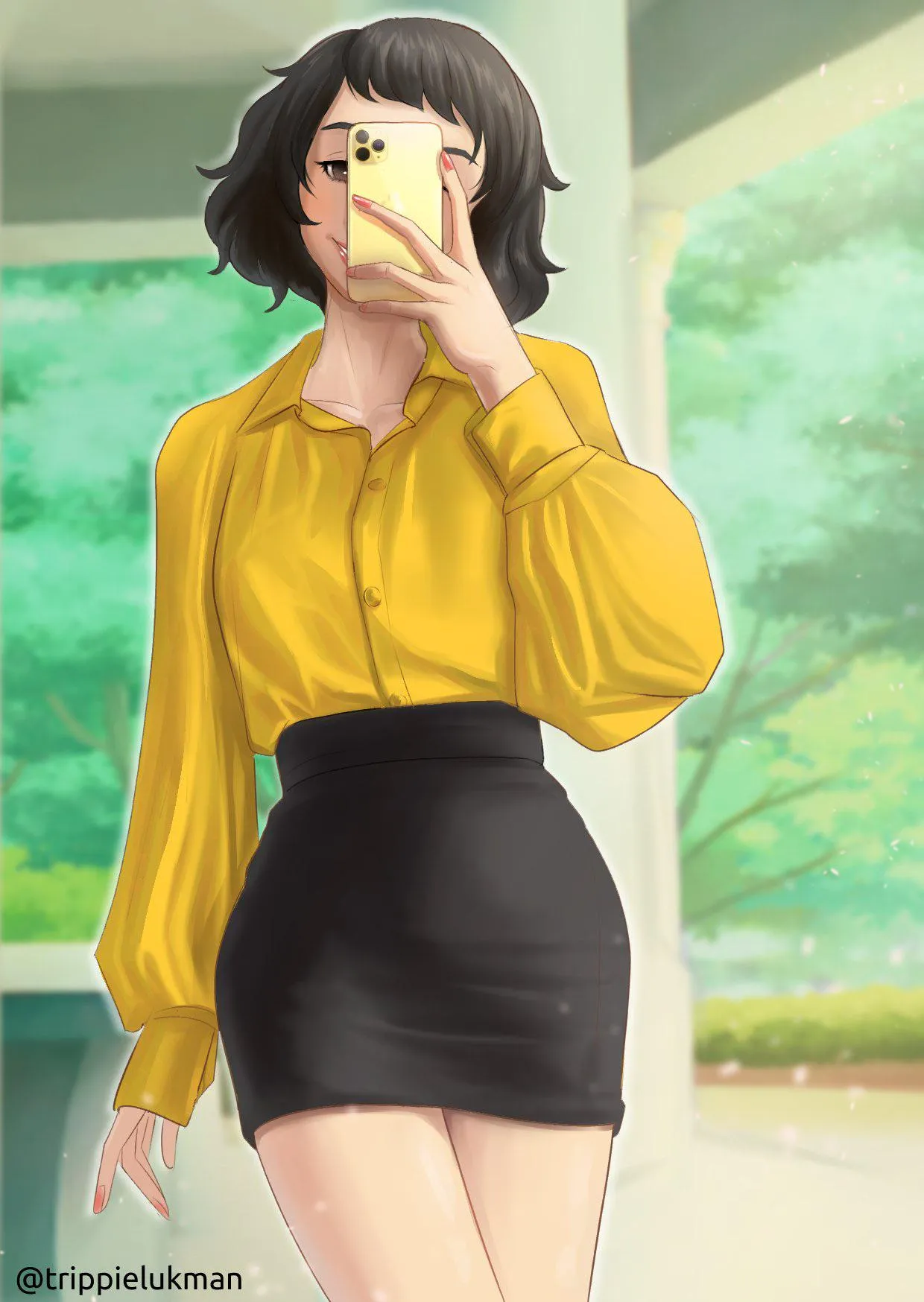 Kawakami Selfie [Persona]