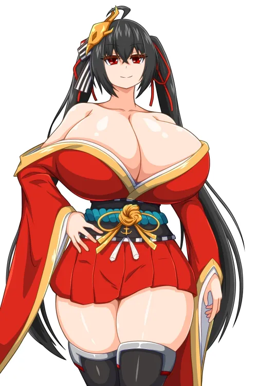 Taihou rivaling Kashino (ライク)