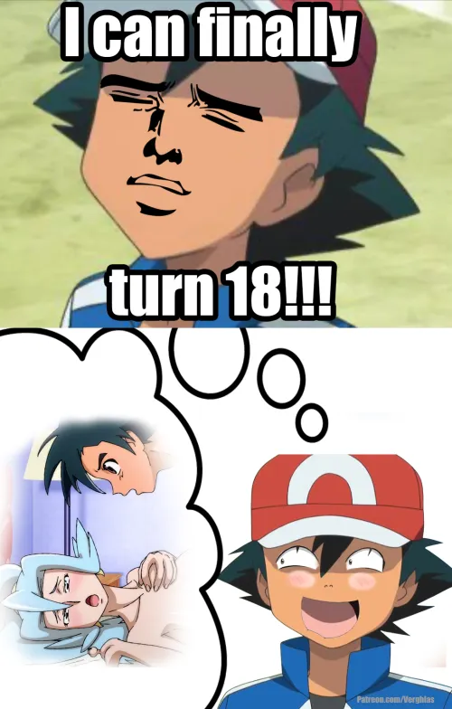 When you are not the protagonist anymore, so you can finally age