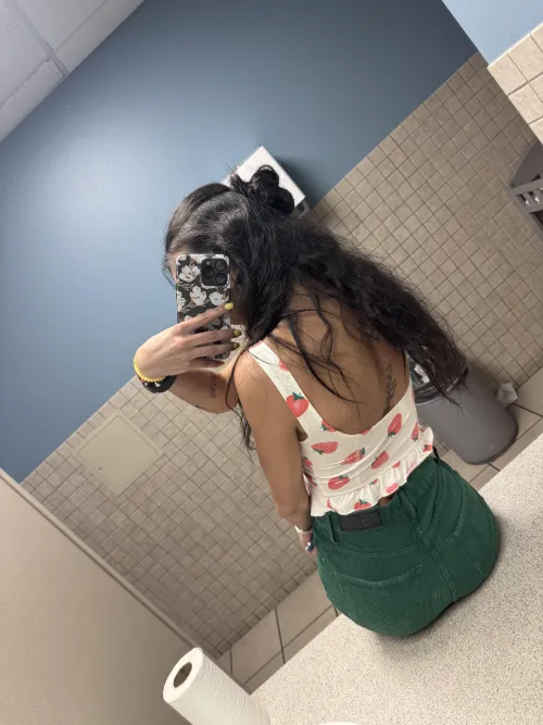 Half up hairbun 😝