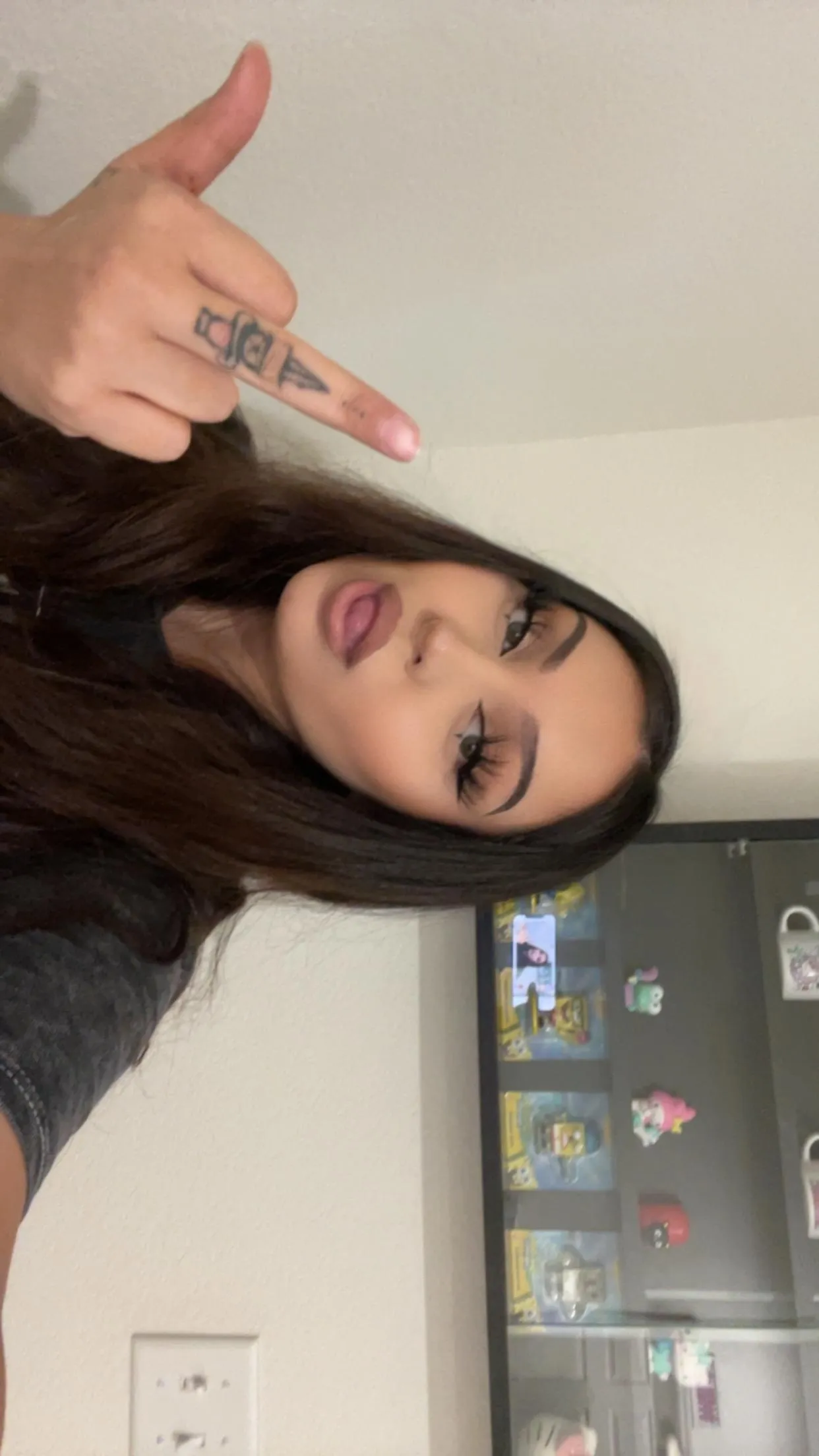 instead of a smile you look for this lmfao weak