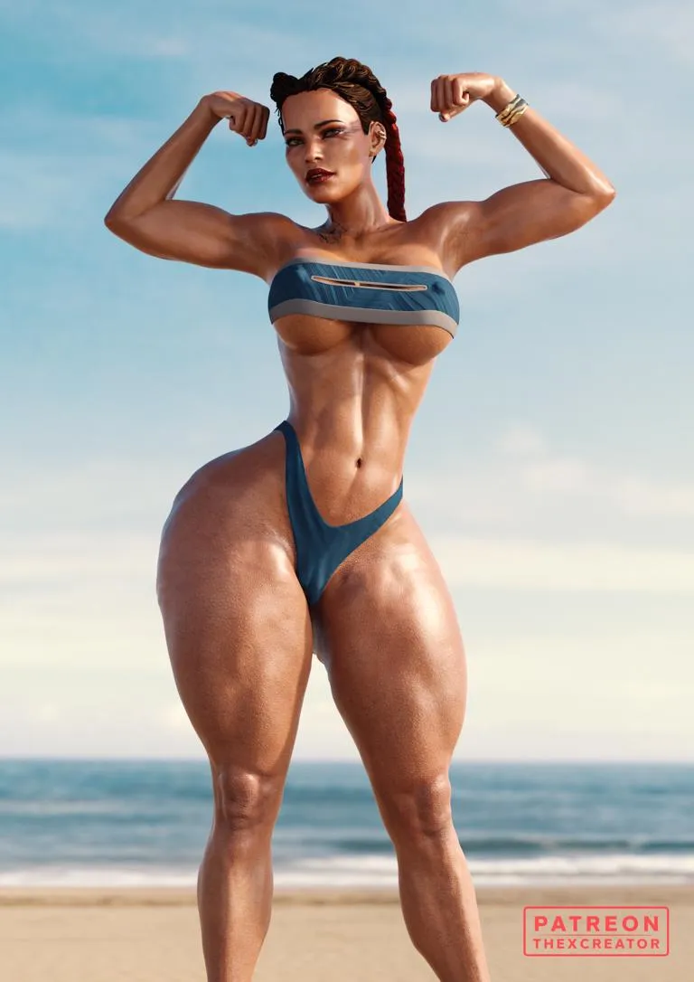 Loba at the Beach (The X Creator)