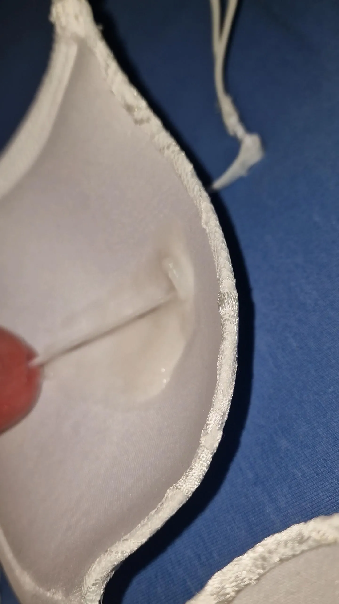 Nice load on her push-up 38B US