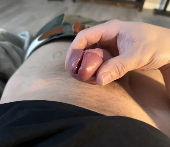 (21) Just seeing my huge slit makes me cum so fast