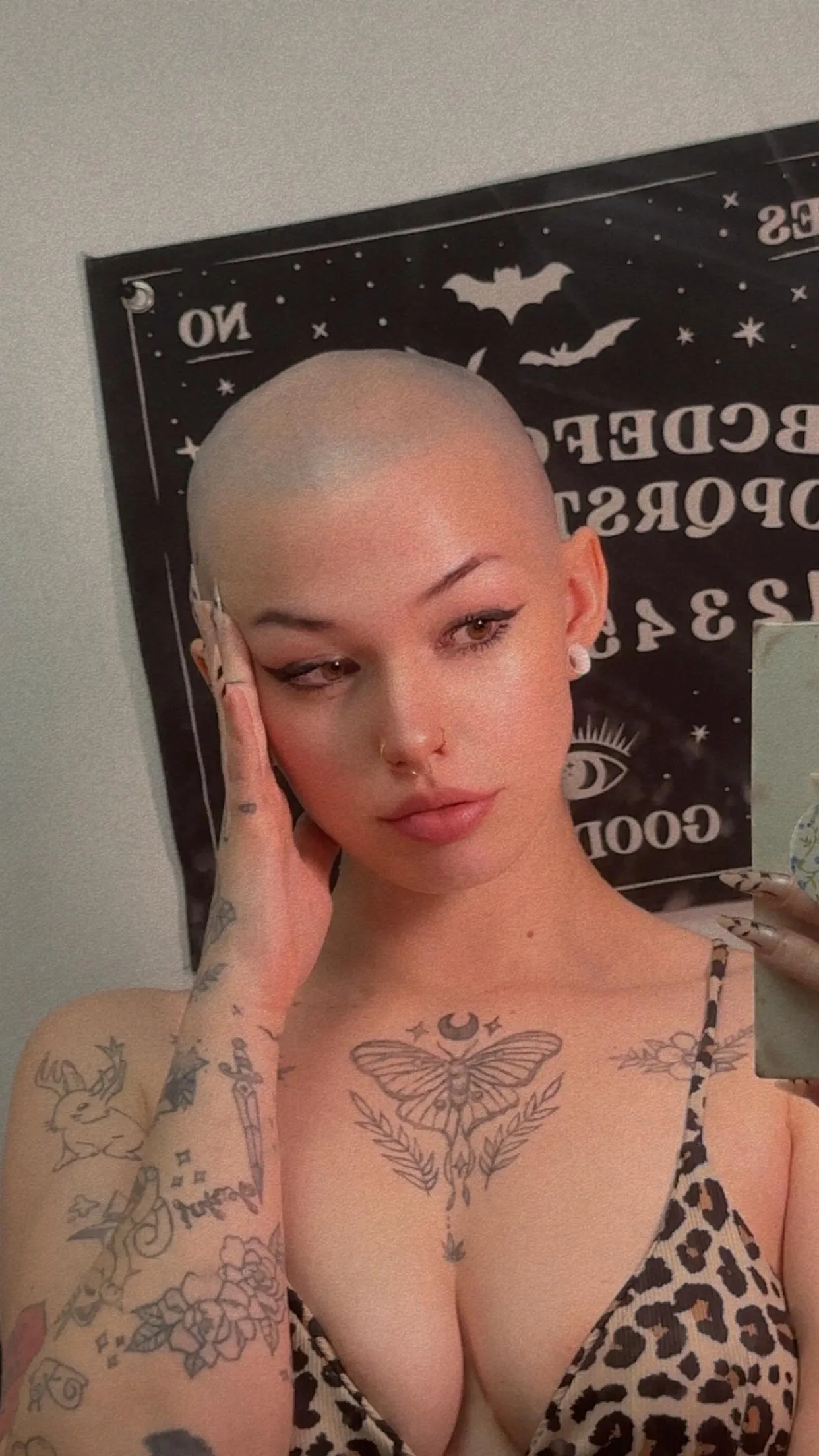 Bald girl promotion?