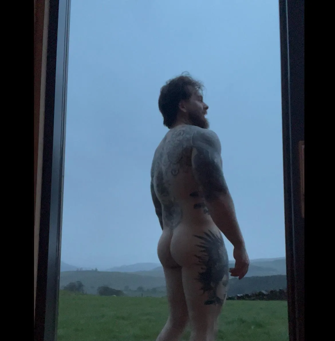 Enjoying some outside nudity 2/10 (I got bit by something on my ass)