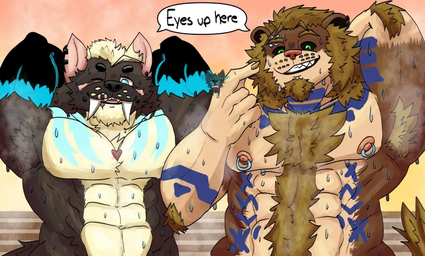 Eyes up here Artist:Evilblaver