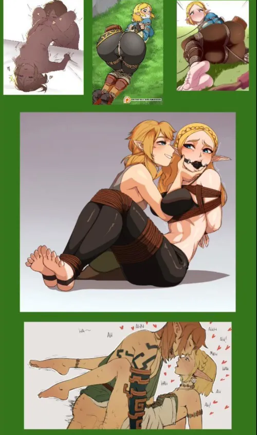 [F4M] Zelda struggles with backing down. She gets kidnapped, overworks herself, and declines assistance. So, when she pulls an all nighter restoring Hyrule and gets kidnapped, Link takes the opportunity to take the tied up bundle of stress home and gentl