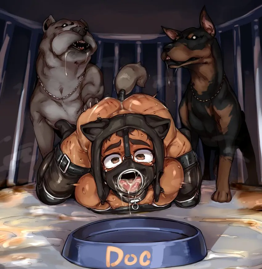 If dogs could talk they'd say bark bitch boy, bark