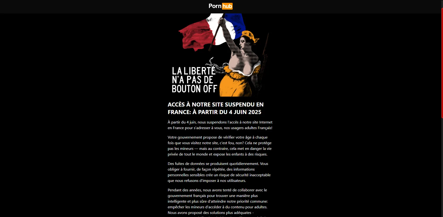 Not my proudest fap (France has banned some website) but i can fap to Marianne