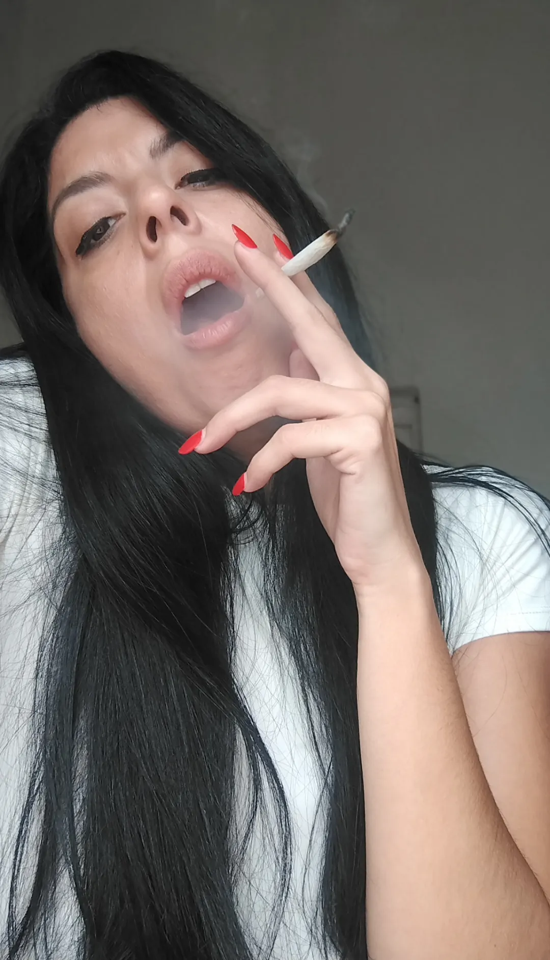 Relaxing a little before going to sleep