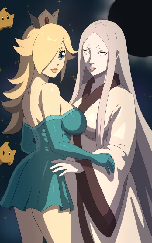 Rosalina x Kaguya (impshyrus)
