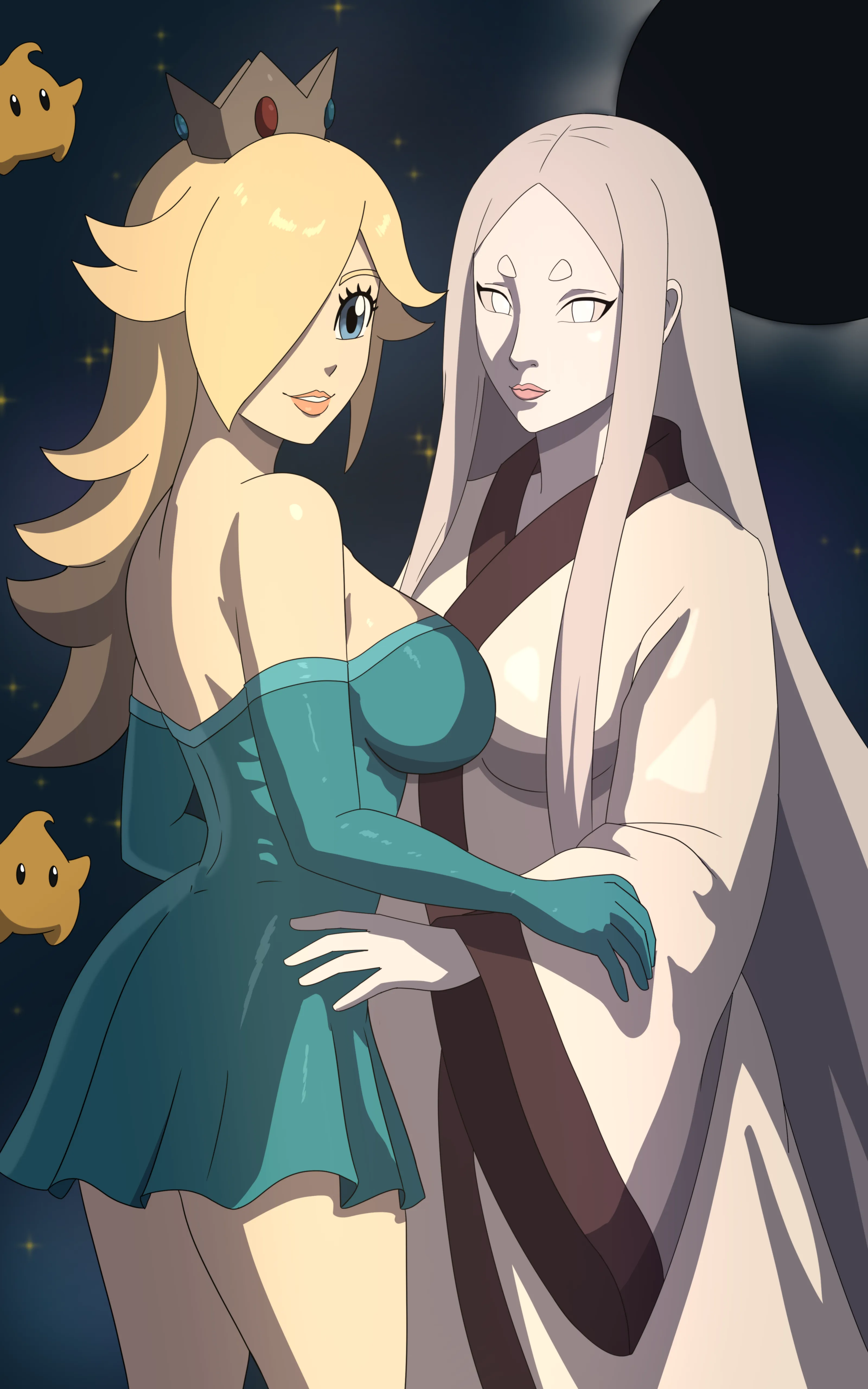 Rosalina x Kaguya (impshyrus)