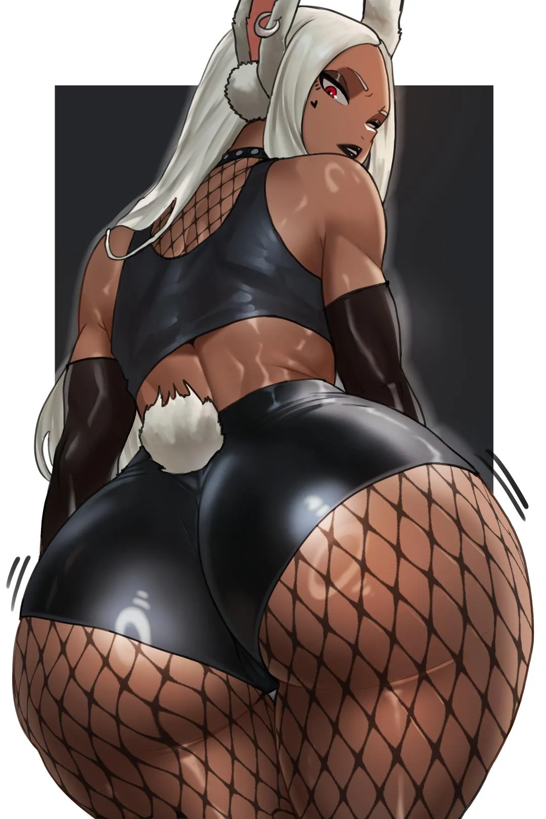 Shiny and spankable ass (Miruko) [Frawning Witless]