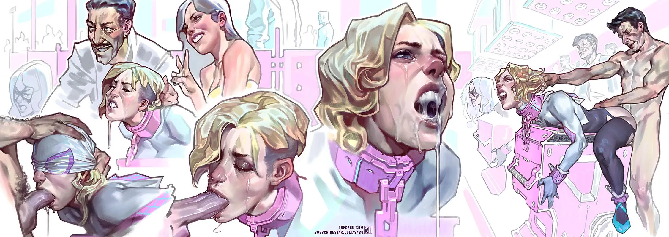 Spider Gwen exposed (The Sabu)