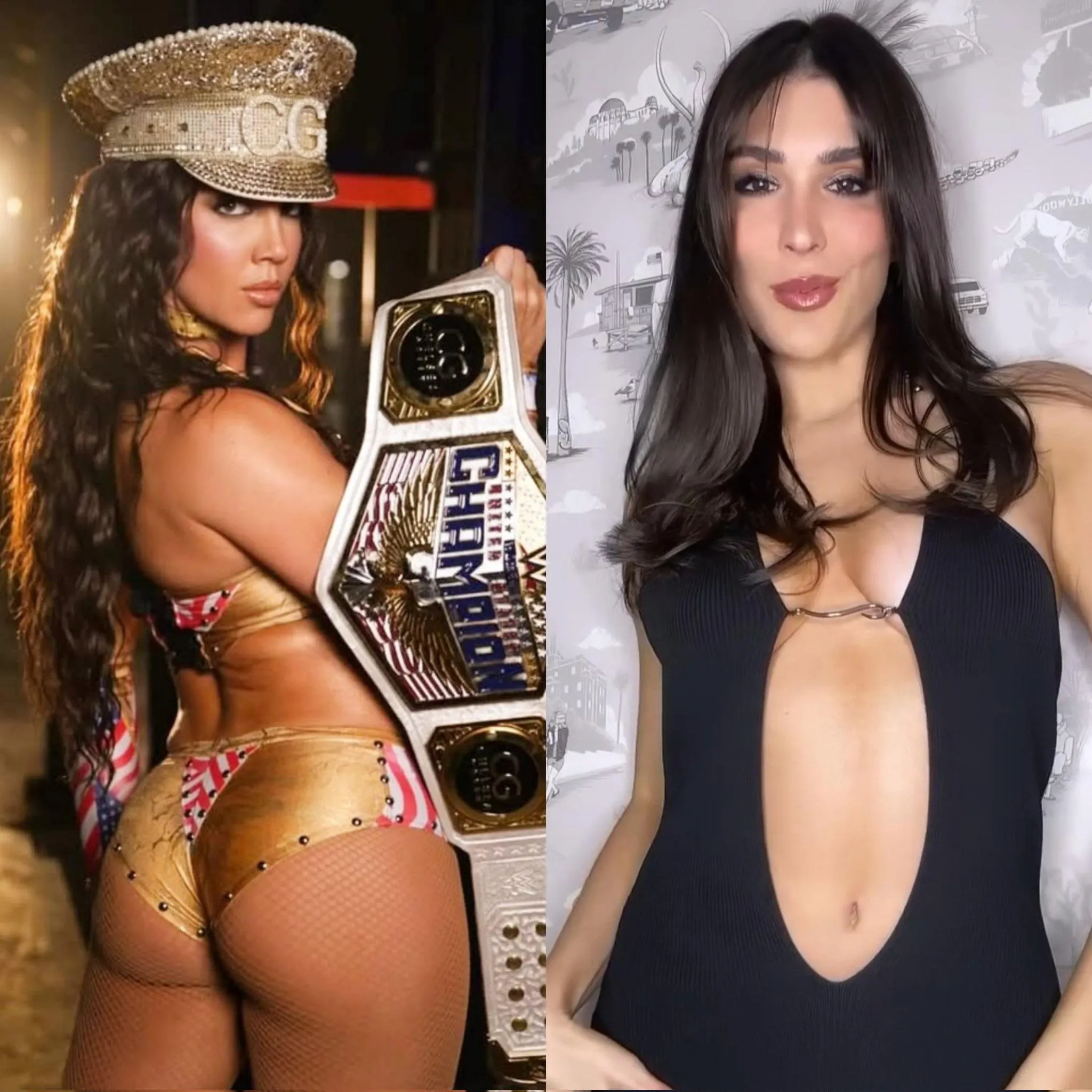 [WWE Fantasy] Chelsea Green SNAPS After Losing Title – Challenges Cathy Kelley to Bra & Panties Match!