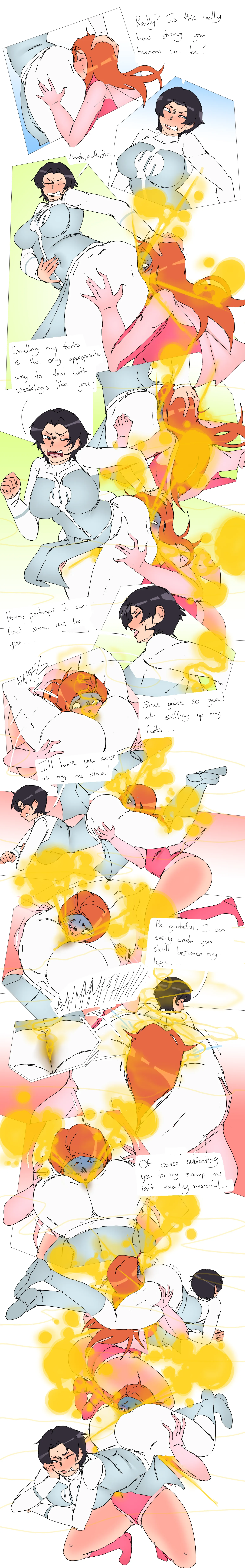 Anissa Farting on Atom Eve Request Sketch