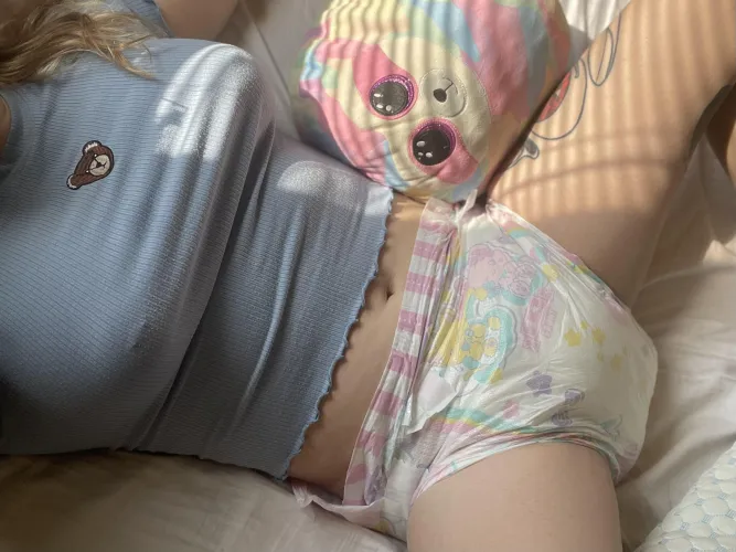 Another morning, another soaked diaper. There’s no escaping the ample evidence that I belong in these 24/7