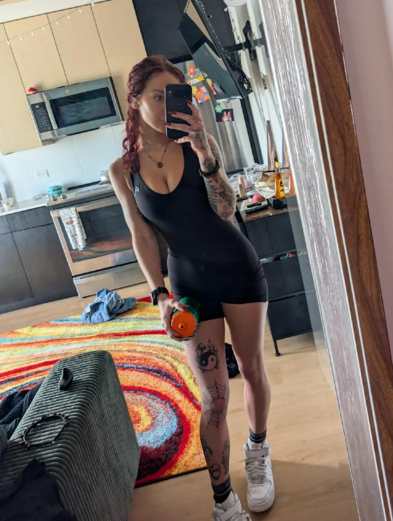 Apartment gyms are hard to commit to. Had to get an outfit.