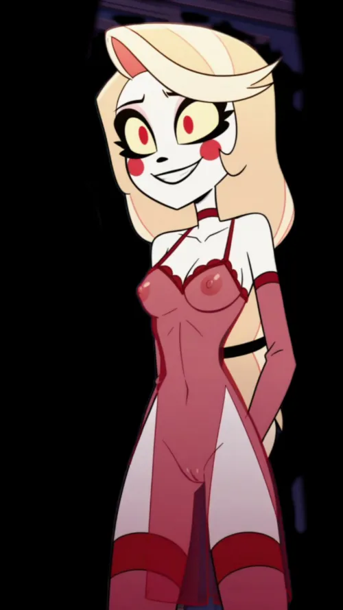 Charlie Morningstar (AI) beautiful boobs