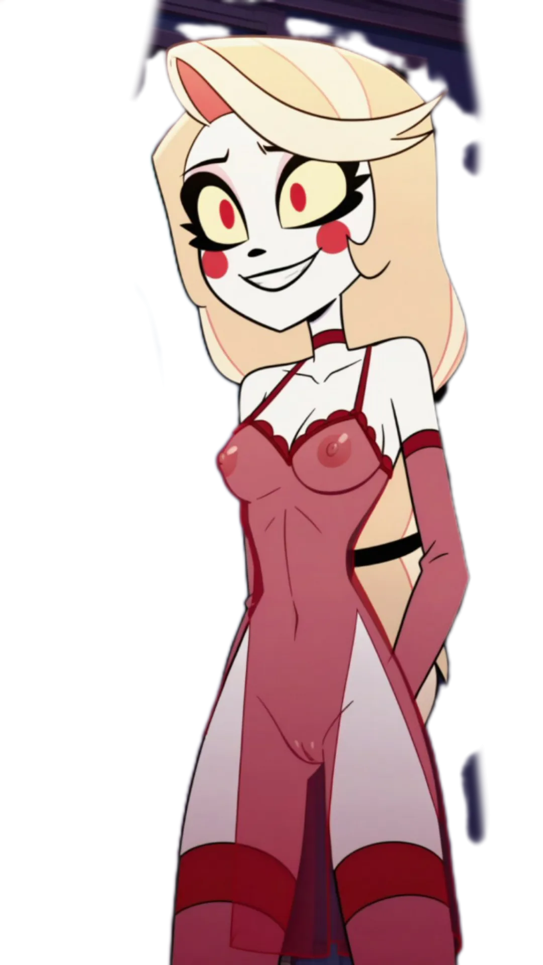 Charlie Morningstar (AI) beautiful boobs