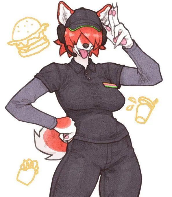 You are a young human man in our world but you could swap universes and be this hot anthro woman. Sure she may be 33 and stuck in a dead end fast food job, but you have to admit it’s a little tempting