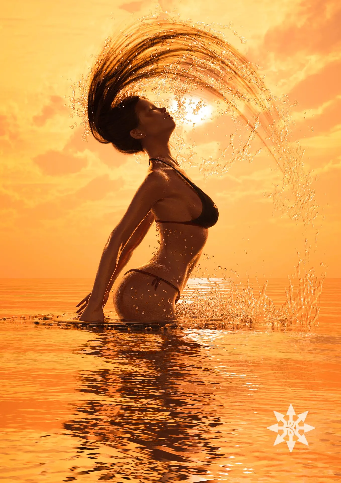 Goodbye Sunset *Summer Render Contest)