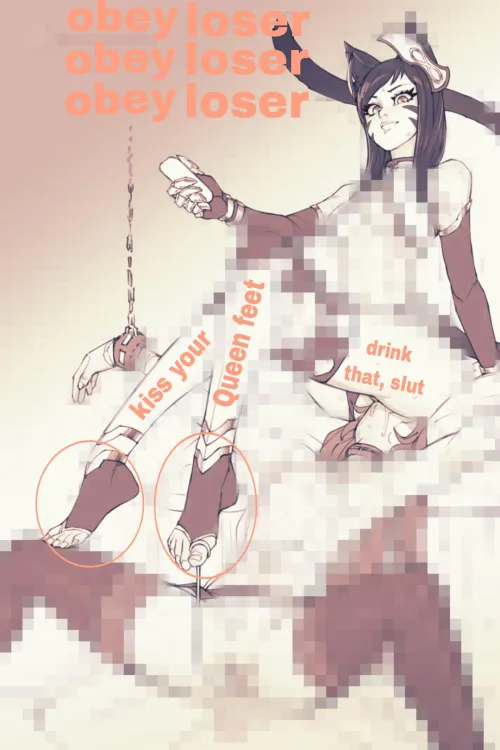 I'm the queen here I'll make everyone obey me even mommy's and daddy's