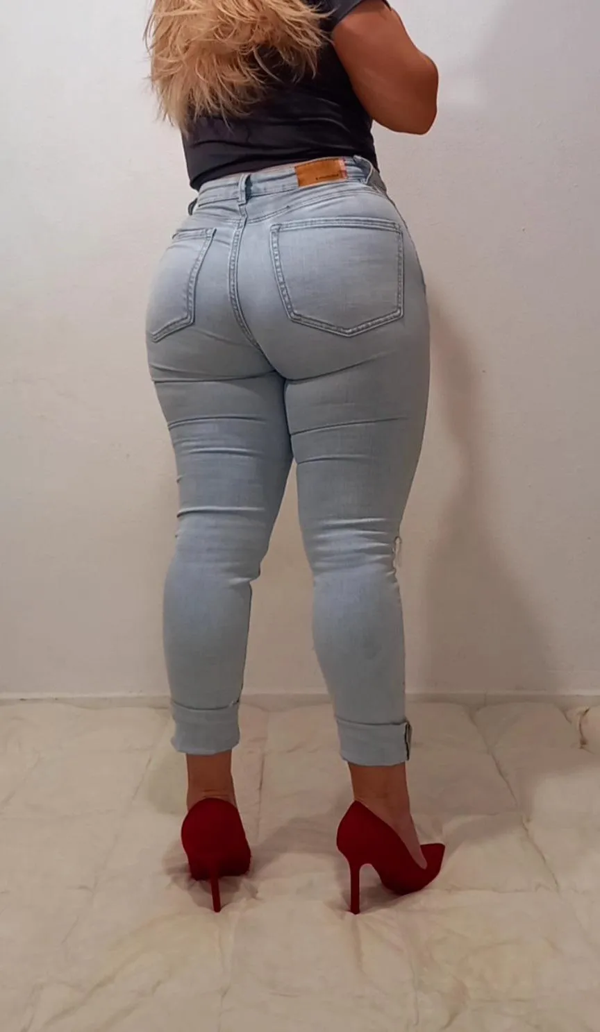 Jeans and heels are my downfall