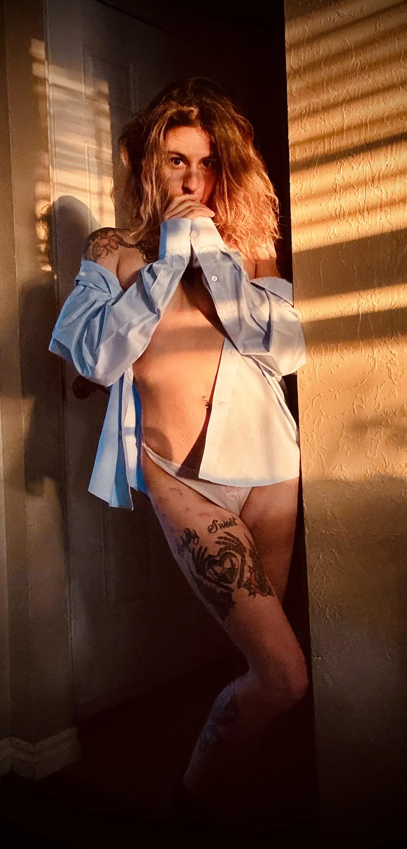 Love relaxing in a comfy shirt