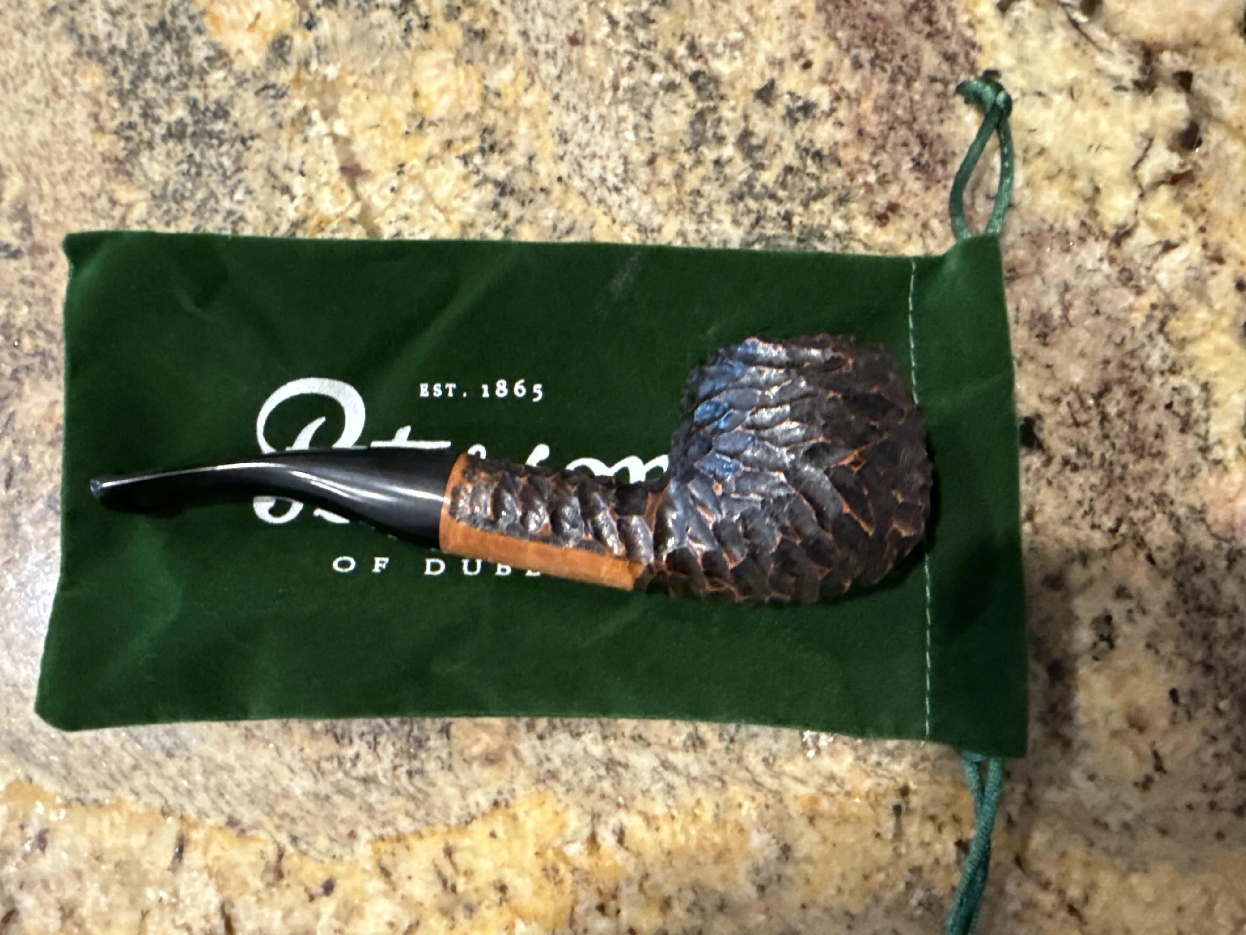 Purchased my first pipe today with knowledge gained by posts here, so thank you.