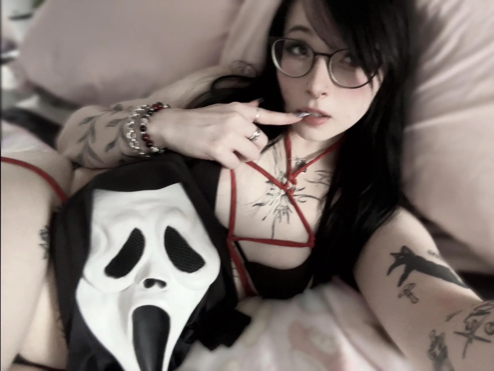 Stay in and watch horror films with me all day