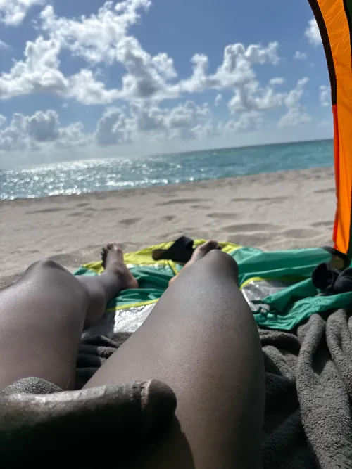 the water is phenomenal today